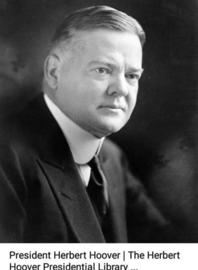 หมวกประธานาธิบดีสหรัฐอเมริกาคนที่31Herbert Hoover 4