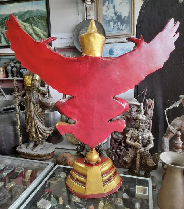 พญาครุฑ ครุฑตั้งโต๊ะบูชา องค์ใหญ่ ขนาด50ซม 5