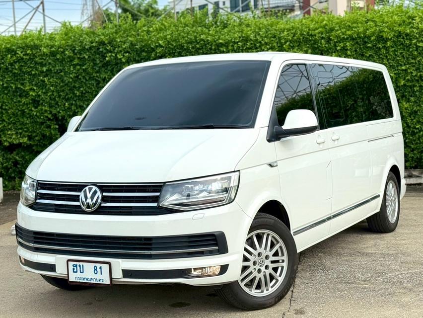 Volk Caravelle Comfortline2 เครื่องดีเซล แต่งVIP เต็มระบบ ปี 2017