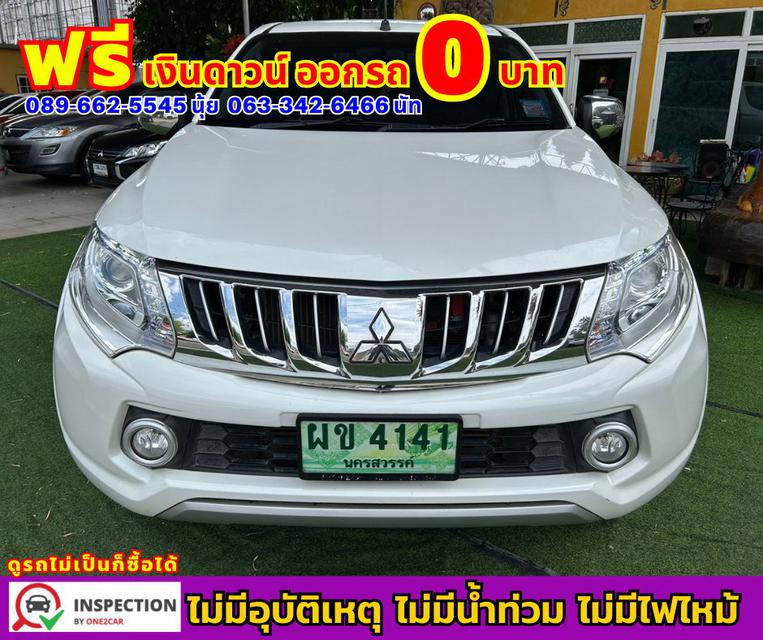 รูป ปี2016 Mitsubishi Triton 2.4 MEGA CAB GLS Plus  ไมล์แท้ 17x,xxx กม. ✅เกียร์ออโต้