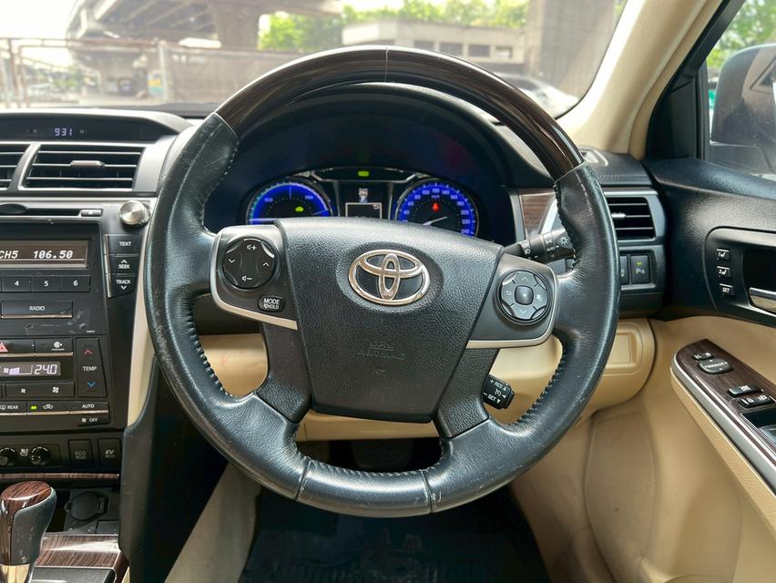 ขายรถ Toyota Camry 2.5 Hybrid ปี 2016 สีขาว เกียร์ออโต้ 14