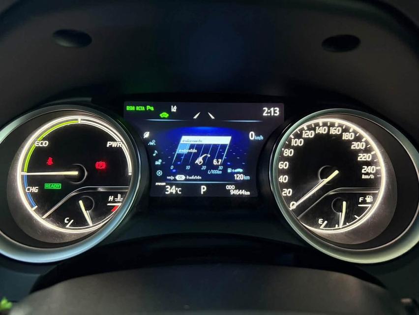 ปี 2019 TOYOTA CAMRY, 2.5 HEV PREMIUMLUXURY ไมล์แท้ 94,644 กม. รูปที่ 15