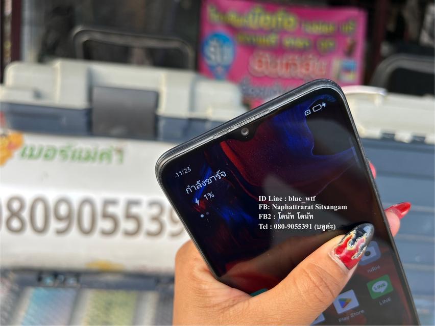 OPPO A15 จอ6.67นิ้ว รองรับ4G 2ซิม  Rom64 Ram4 สแกนนิ้วได้ ใช้งานปกติ ได้ทุกซิม รูปที่ 5