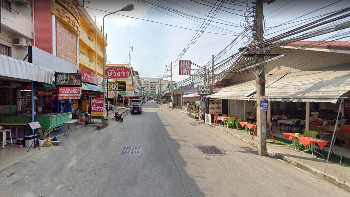 ขายที่ดินพร้อมอาคาร พัทยากลาง ซอยบัวขาว 214 ตร.ว อ.บางละมุง จ.ชลบุรี