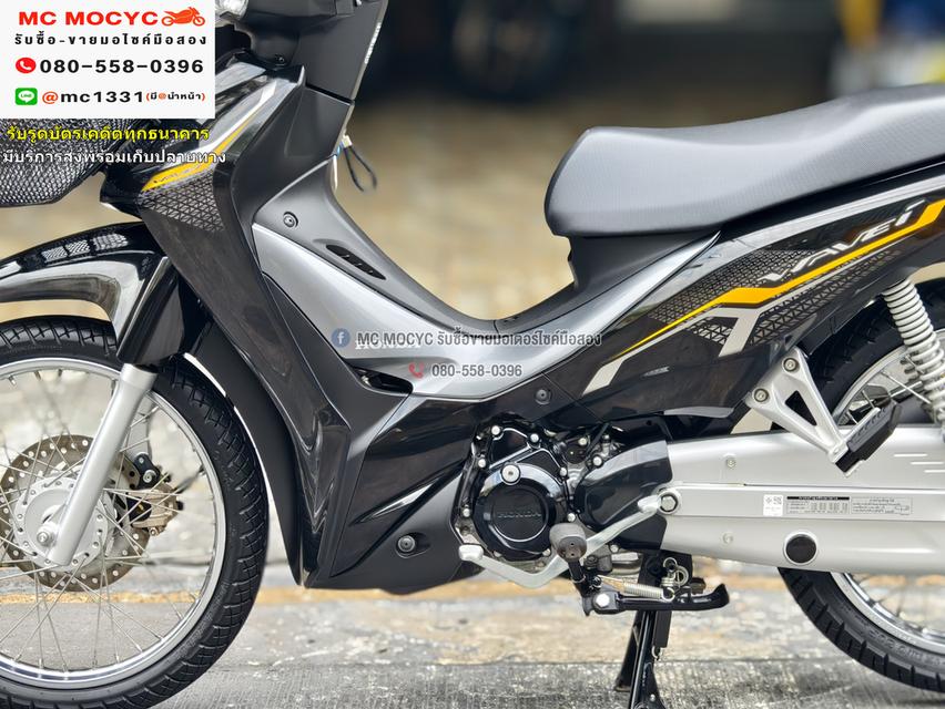 Wave 110i 2022 วิ่ง300โล สตาดมือ รถบ้านมือเดียว กุญแจ2ดอกบุคเซอวิสครบ No1132 11