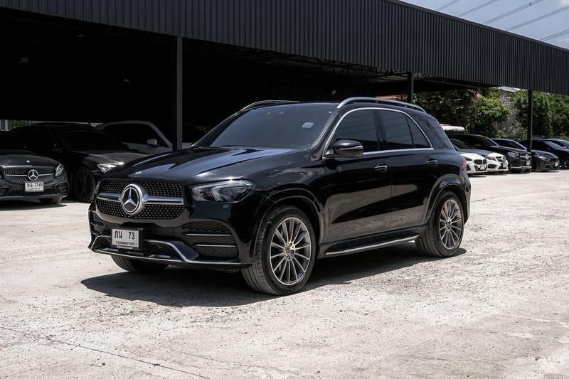 รหัสรถ 67GG2818 2021 BENZ GLE300d 4MATIC AMG Dynamic