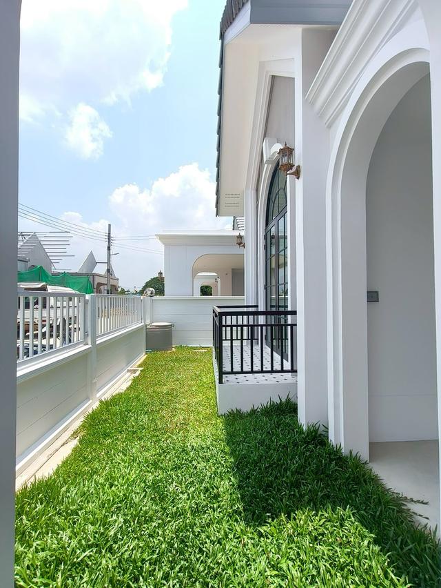 บ้านเดี่ยว  ชั้นเดียว  มีนบุรีบ้านใหม่มือ 1  ถนนบึงขวางซอย 2 นัดชมบ้าน 085-318-6868 คุณวา 3