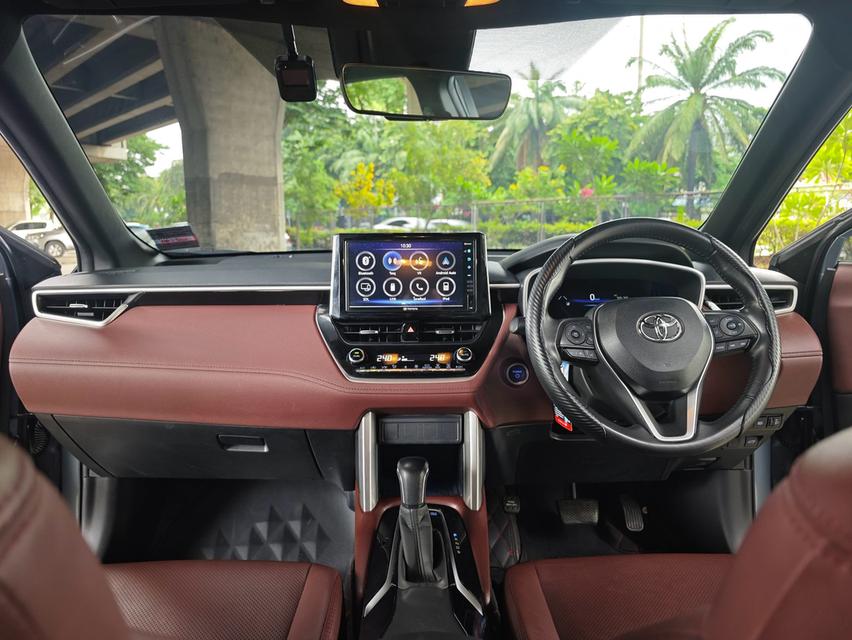 2021 Toyota Corolla CROSS 1.8 HYBRID PREMIUM SAFETY AT รถสวย มือเดียวป้ายแดง ไมล์น้อย รูปที่ 11