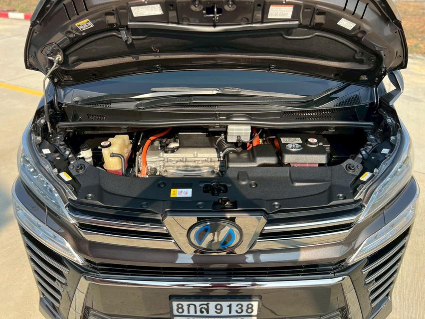 Toyota Vellfire 2.5 Hybrid E-Four ZR G Edition ปี 2019 ตัวท๊อปสุด สีน้ำตาล รถมือเดียวป้ายแดง รูปที่ 8