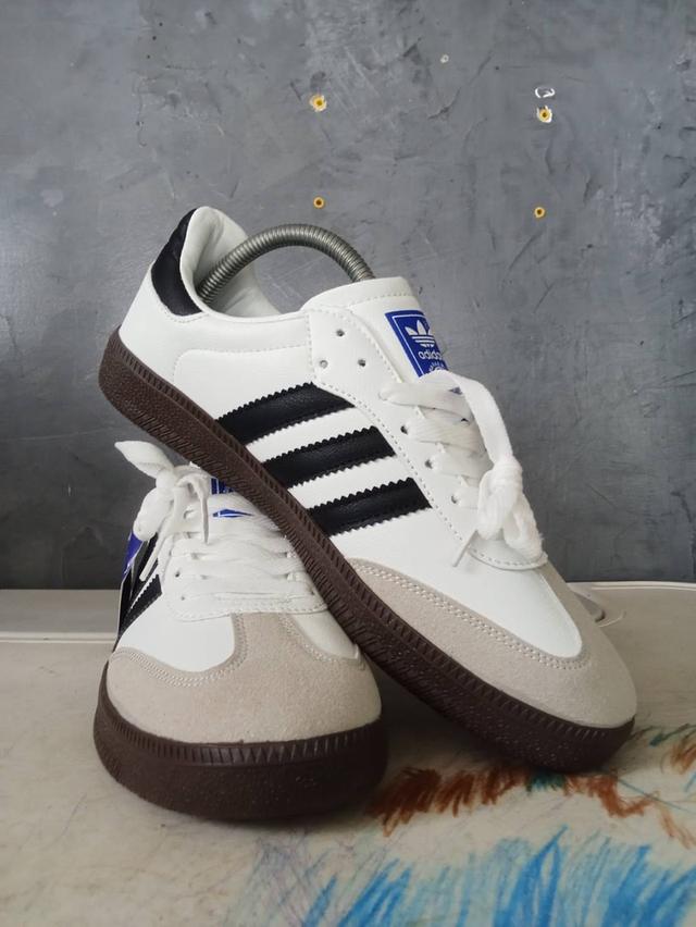 รองเท้า Samba OG สีขาว งานมือหนึ่ง ยาว 25.5 เซน เบอร์ 40 ลงได้ จร้า