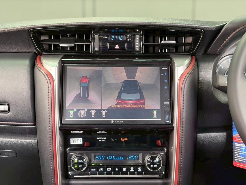 TOYOTA FORTUNER 2.4 LEGENDER BLACK TOP ปี 2022 โฉม ปี15-ปัจจุบัน (ป้ายสลับออก) รูปที่ 14