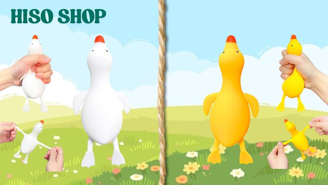 Ducky Squishy เป็ดน้อยบีบได้สุดคิ้วท์ ของเล่นคลายเครียด นุ่มเด้ง มันส์มือ งานสวยน่ารัก บีบเมื่อไหร่ก็ฟินเมื่อนั้น 3