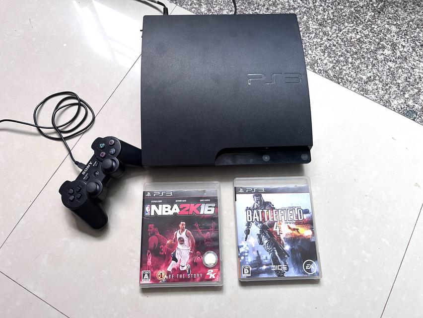 ps3 มือสองสภาพดีปกติทุกอย่างเครื่องเดิมๆไม่เเปลง ราคา2400 ส่งฟรี ครับ ไม่มีปลายทาง