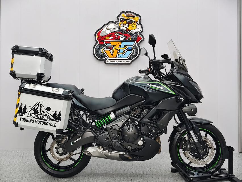 KAWASAKI VERSYS650 ปี2017 รถบ้านแท้มือเดียวเข้าเซอร์วิสเช็คระยะมาไม่เคยขาดมีบุ๊คเซอร์วิสยืนยัน รูปที่ 5