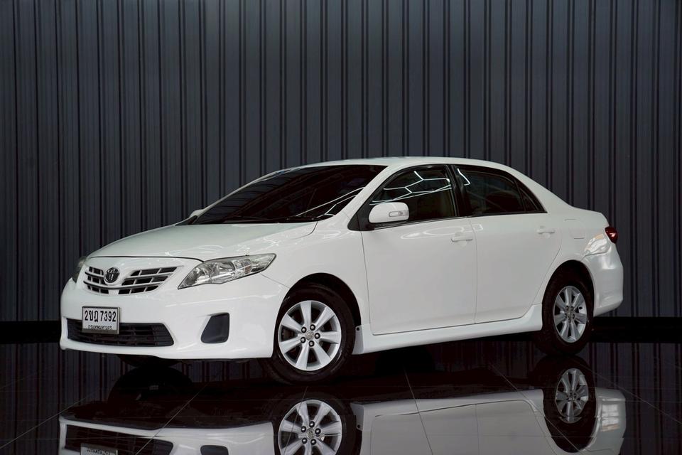 รหัสรถ M2H7392 TOYOTA COROLLA ALTIS 1.6 E CNG AT ปี 2010 จด 2012 สีขาว