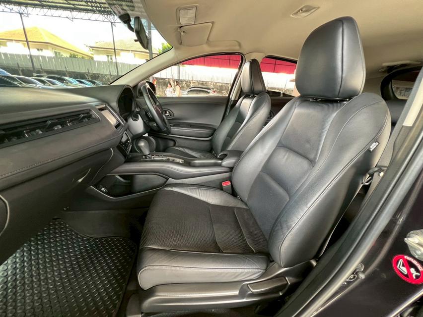 ปี 2019 HONDA HRV, 1.8 E โฉม ปี14-21  สีเทา เกียร์ออโต้ เบนซิน รถบ้านแท้ 15