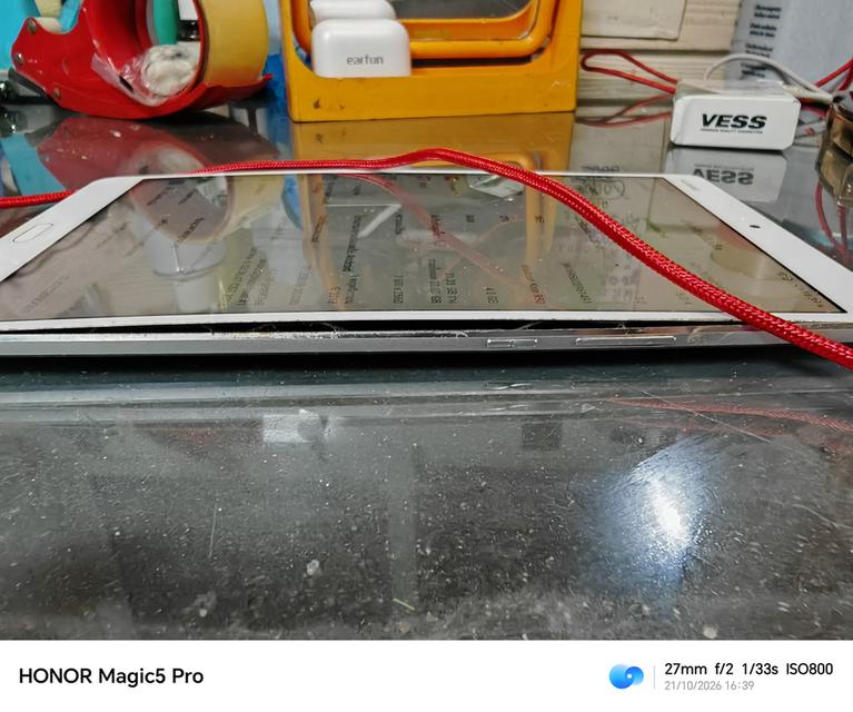 ​[ขายตามสภาพ] HUAWEI MediaPad M3 RAM 4/32GB ใส่ซิมไดโทรได้ สภาพสวย จอดี สแกนนิ้วได้ปกติ (แบตบวม) รูปที่ 8