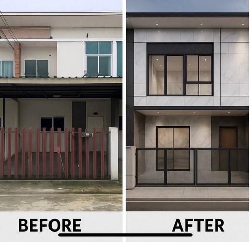 ขายทาวน์โฮมโฉมใหม่หนองตำลึง หมู่บ้านอนันต์ทาวน์หนองตำลึง ทาวน์โฮม 2 ชั้น 3 ห้องนอน 2 ห้องน้ำ 1