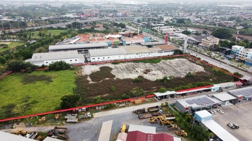 ขาย ที่ดิน ปทุมธานี ใกล้แยกบางคูวัด 13 ไร่ 2 งาน 42.2 ตรว ติดถนนใหญ่ ตรงข้ามฟลอร่าวิลล์ ผังสีชมพู 2