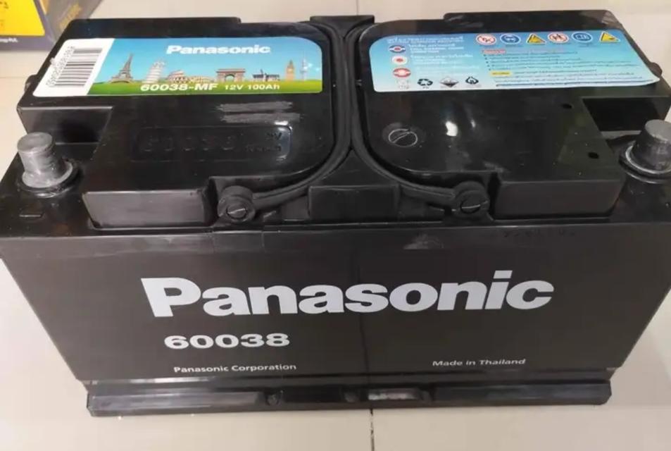 แบตเตอรี่มือสอง ขั้วจม PANASONIC DIN100  1