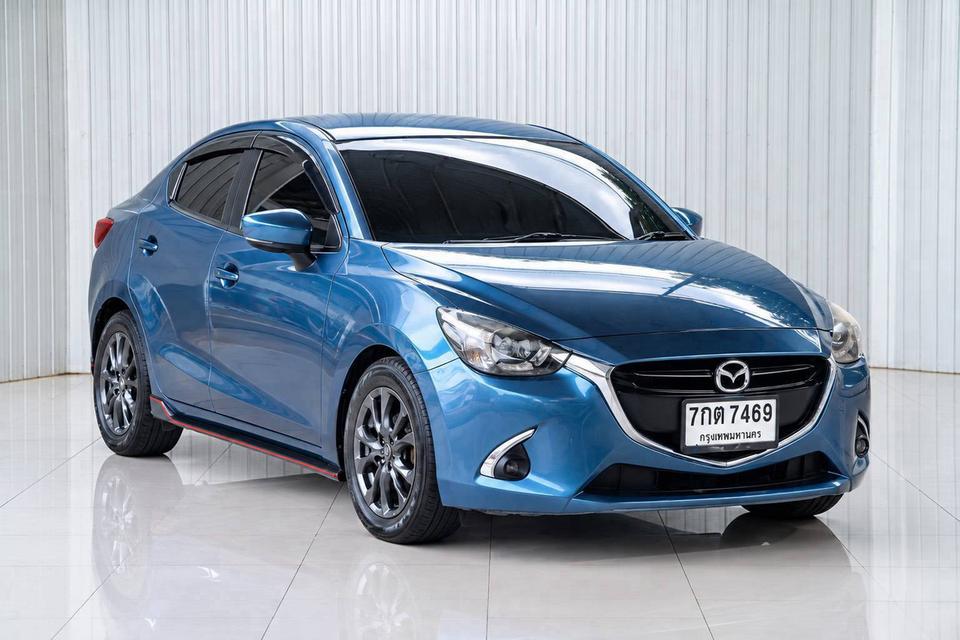 MAZDA MAZDA2, 1.3 High Connect ปี 2018 สีน้ำเงิน โฉม ปี14-ปัจจุบัน 4Dr