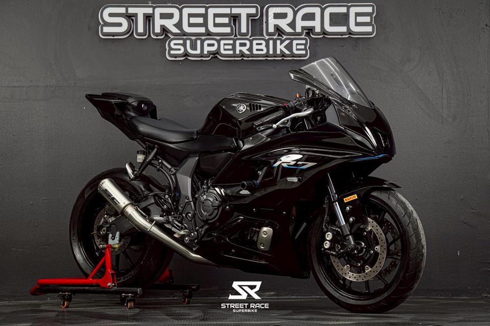 YAMAHA R7 2023 สีดำ ท่อ SC