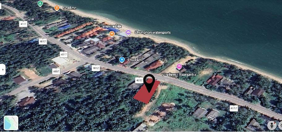 ที่ดินทำเลดี ใกล้ทะเลเพียง 100 เมตร จังหวัดชุมพร 1