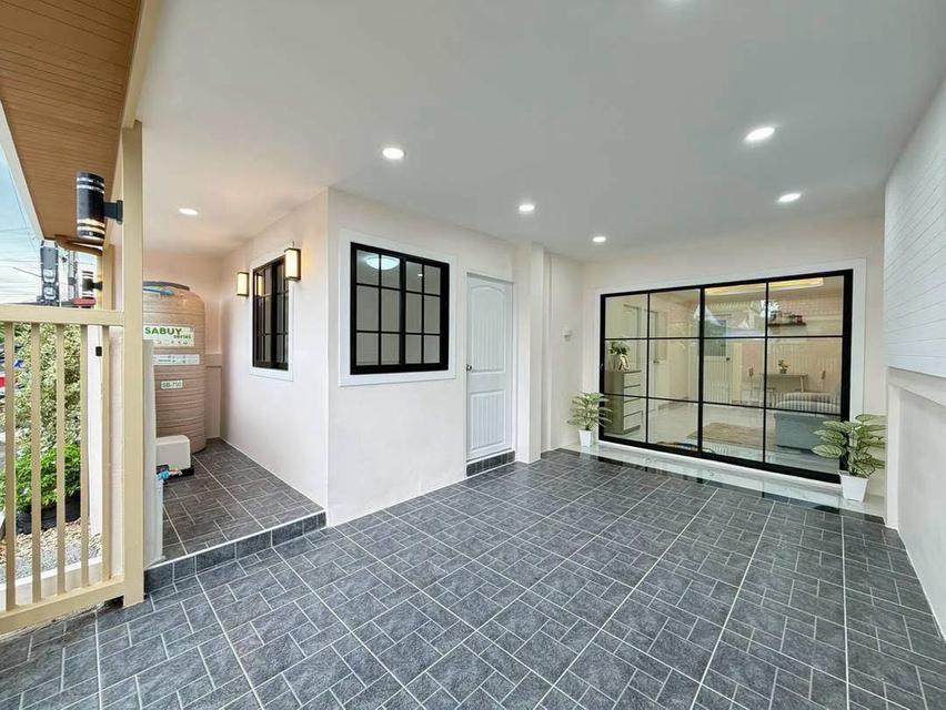 หมู่บ้านตะวันงาม ซอยกันตนาบางใหญ่ทาวน์เฮาส์ชั้นเดียว หลังมุม ตกแต่ง Minimal Style 5