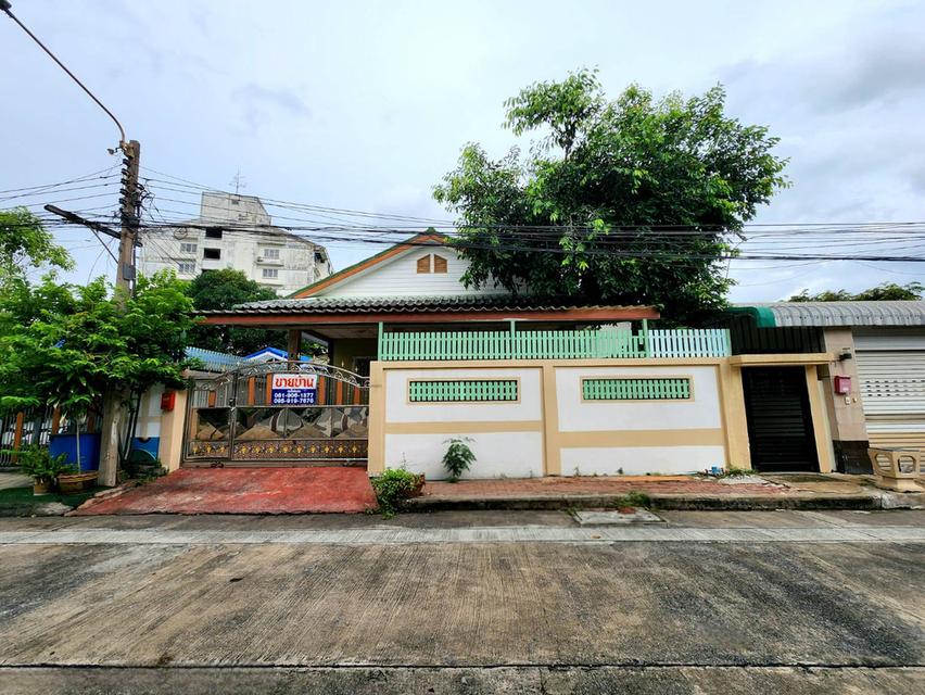 บ้านเดี่ยวชั้นเดียว 60 ตรว. ใจกลางเมือง ซอยวิภาวดี62 ราคาเพียง 5.xx ล้าน เท่านั้น 1