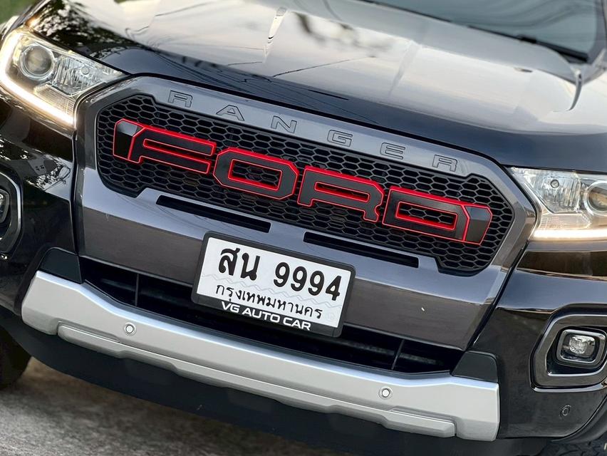 Ford Ranger Wildtrak 2.0 2WD  เครื่องยนต์: ดีเซล เกียร์: ออโต้  ปี: 2019 สี: ดำ ไมล์: 83,xxx km. รูปที่ 2