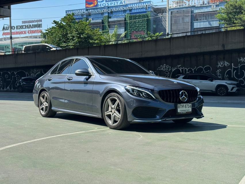 ขายรถ Benz C300 Bluetec Hybrid AMG W205  ปี 2015 สีเทา เกียร์ออโต้