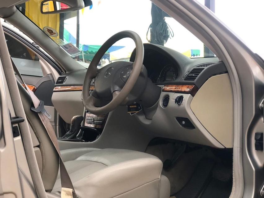 W211 e220 CDI diesel ปี2005 ฝาดำ  ไมล์169,000โล ไฟหน้าxenon ตัวelegance กันชนรอบคันคิ้วโครมเมี่ยม มีparktronic (เซ็นเซอร์กันชนหน้าหลัง ) 14