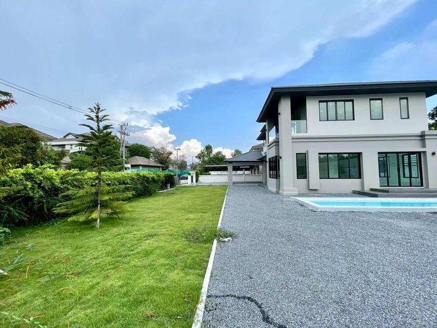 ขายบ้านเดี่ยว 2 ชั้น หมู่บ้าน ณุศาศิริ ซิตี้ พระราม 2 พร้อมสระว่ายน้ำ  หน้าบ้านทิศเหนือ (ปรับปรุงใหม่พร้อมอยู่) 6