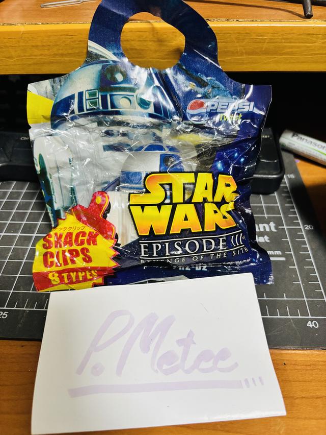 คลิบหนีบถุงขนม งาน Starwar X Pepsi Twist