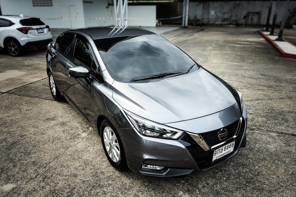 NISSAN ALMERA 1.0VL เกียร์ออโต้ สีเทา ปี2020