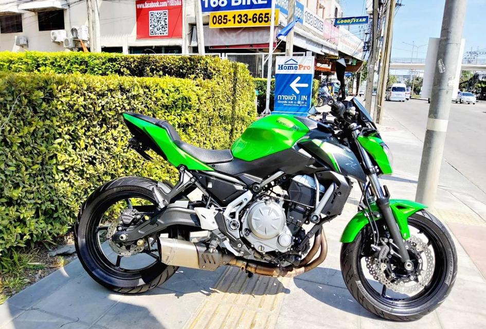 Kawasaki Z650 ปี 2020 สีเขียวสวย มือ 2