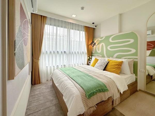 ขายคอนโด Dcondo Calm Ramkhamhaeng 40 แต่งครบ พร้อมอยู่ทันที ทำเลทองรามคำแหง ฟรี เฟอร์นิเจอร์ Built-in โทร 061-6161426 9