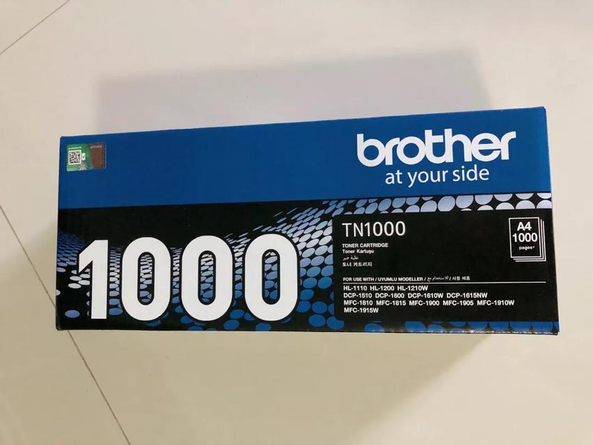 หมึกเลเซอร์ BROTHER TN1000 สีดำ ของแท้