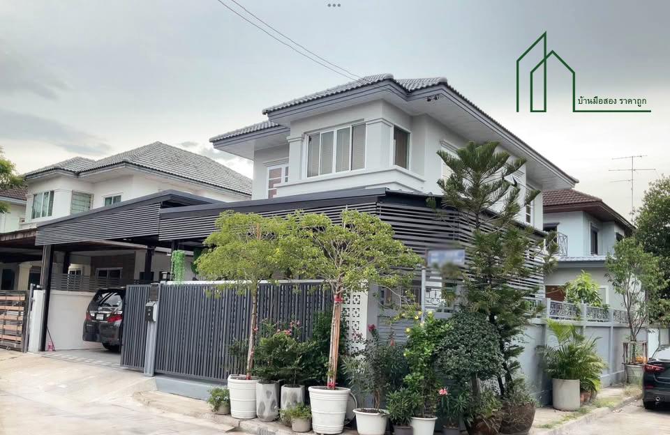 บ้านเดี่ยว หมู่บ้านการเคหะสุวินทวงศ์ มีนบุรี หลังมุม  14