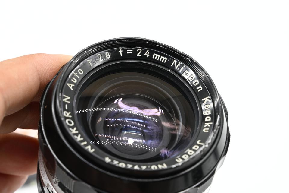 เลนส์มือหมุน Wide นิคอน  Nikkor 24 mm f2.8 Nikor- N  12