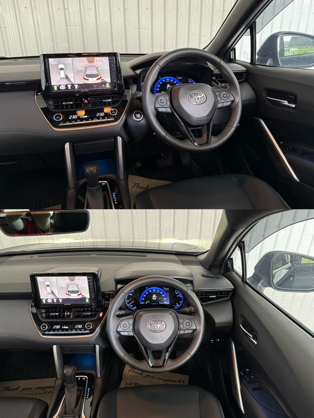 รถบ้าน Cross 1.8 Hybrid GR Sport Sunroof ฟรีดาวน์ 9