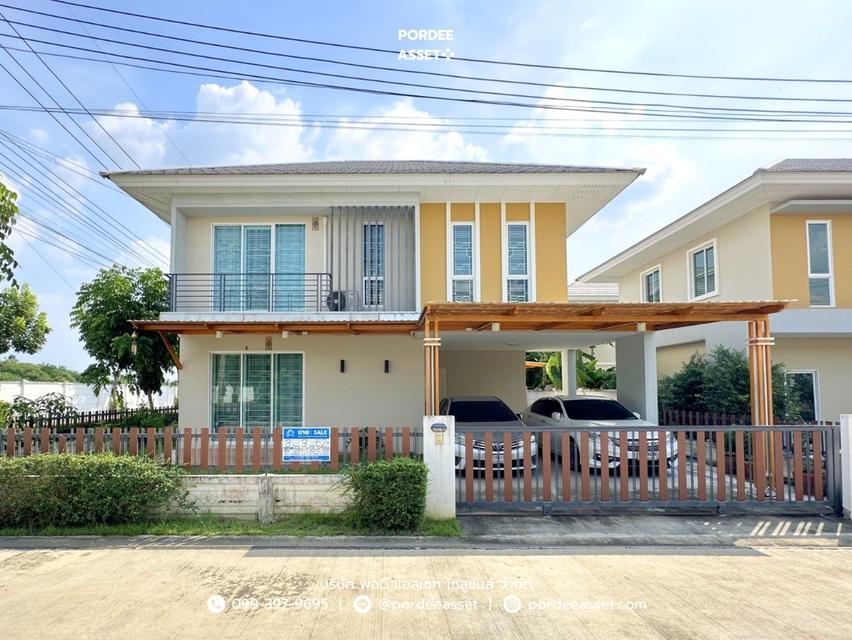 ขาย!! บ้านเดี่ยว ไดมอน วิลล์ ศาลายา (หลังมุม) ใกล้ ม.มหิดล พุทธมณฑลสาย4 ทวีวัฒนา บรมราชชนนี นครปฐม : Diamond Vill Salaya 2