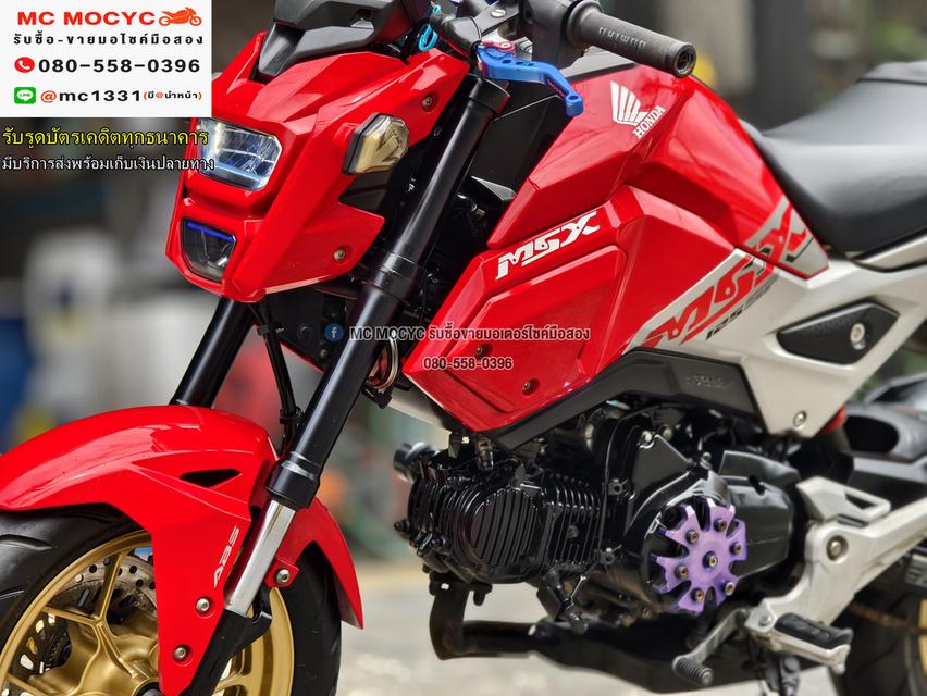 Msx sf รุ่นTop Abs 2018 รถบ้านแท้ไม่ใช่รถประมูล เครื่องท่อเดิมชุดสีสวย มีเล่มชุดโอนครบ  No1188    8