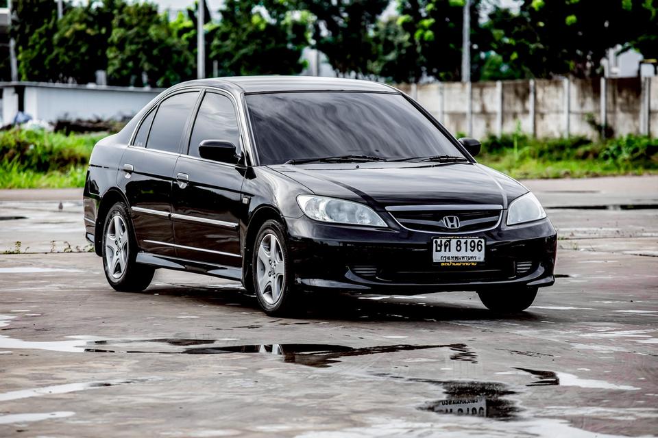Honda Civic Dm 1.7 Vtec สีดำ เดิมสวย หายาก ปี 2004