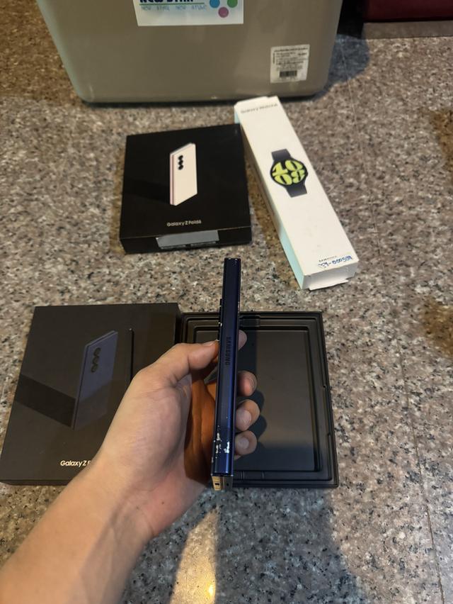 ขายๆๆๆถูกSamsungFold6สีใหม่Navy Shadow 256กิ๊กมีกล่องอีมี่ตรงแถมปากกาให้ด้วยคับสูนTrueสภาพสวยการใช้งานดีเยี่ยมทุกๆฟังชั่นเครื่องรีสโตได้ตลอดไม่มีติดแอ รูปที่ 9
