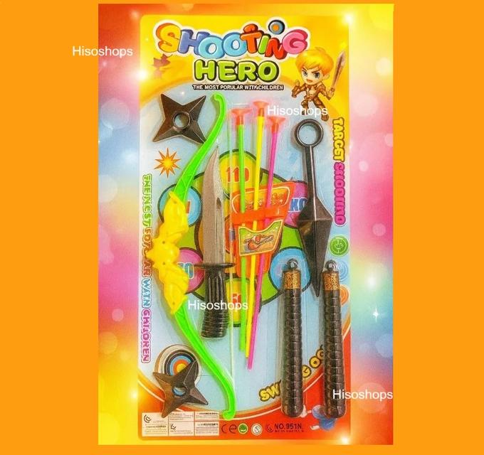 SHOOTING HERO ชุดธนูของเล่นเท่ๆ พร้อมเป้าเล็ง เหมาะสำหรับหนูๆทุกเพศทุกวัย!! 6