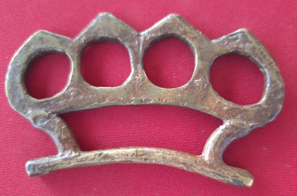 สนับมือทองเหลืองโบราณ รูปย่อยที่ 3