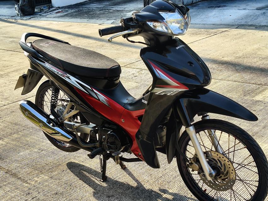 Honda Wave 110i ปี2018 สตาร์ทมือ สีดำ-แดง รูปที่ 9