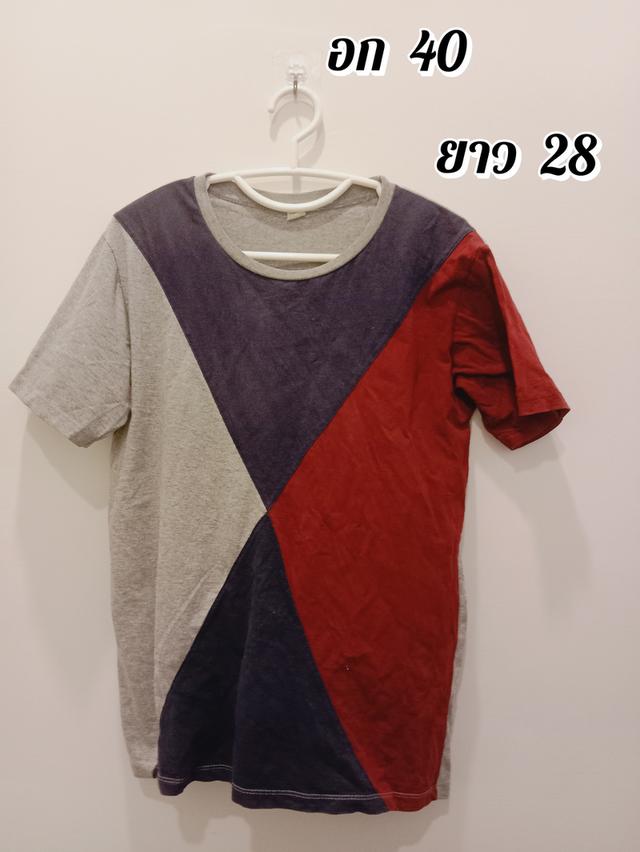 เสื้อยืดคอกลม แขนส้ัน มือสอง
