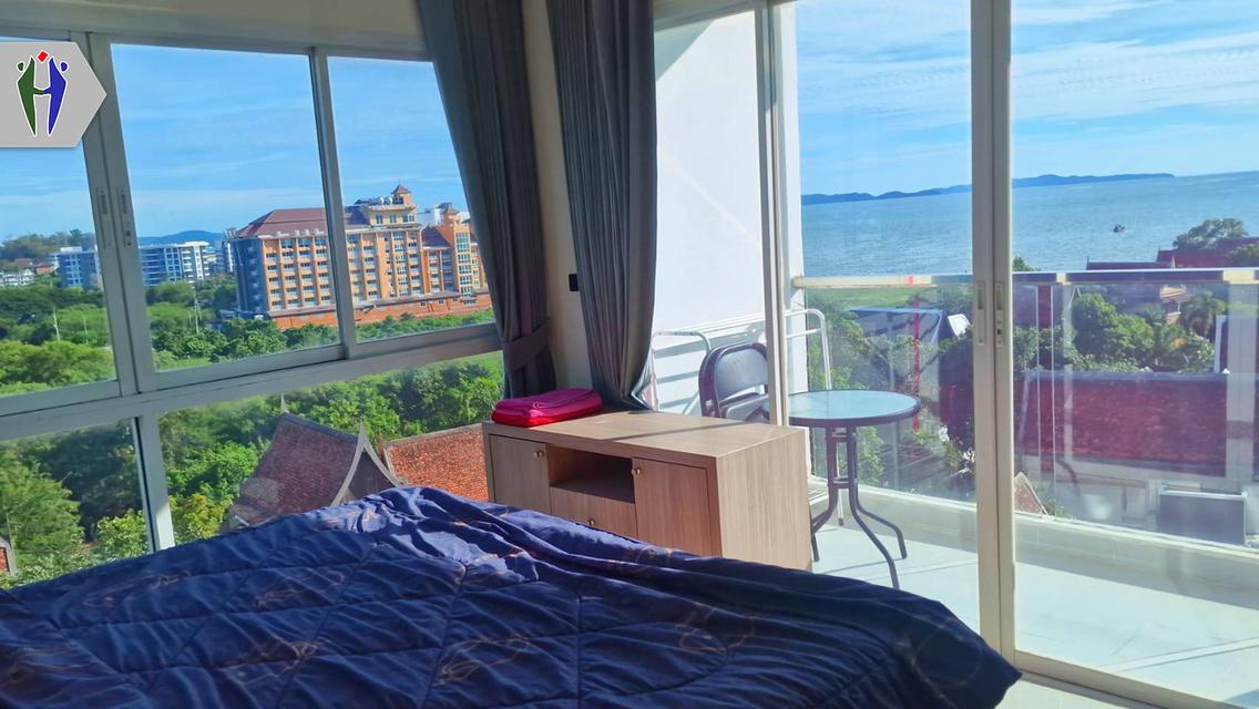 คอนโดให้เช่า น้ำทะเล นาจอมเทียน 1ห้องนอน • ขนาด 55 ตารางเมตร 1 ห้องนอน 1 ห้องน้ำ • เครื่องปรับอากาศ, ตู้เย็น • ระเบียงวิวทะเล พร้อมเฟอร์นิเจอร์ • ครั 3